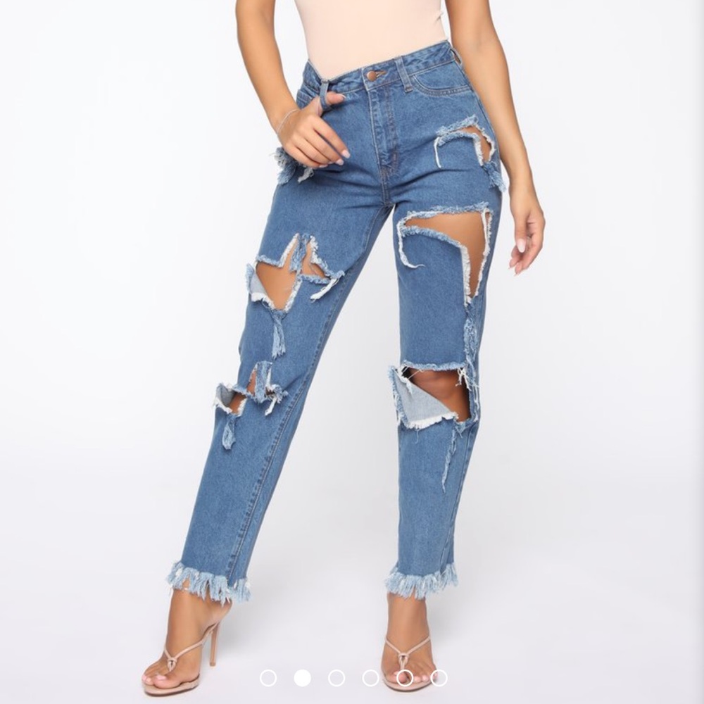 Fashion Nova Boyfriend Jeans!